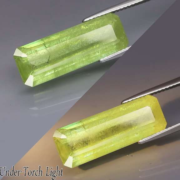 Huge! 9.16 carat untreated Russian Sphene