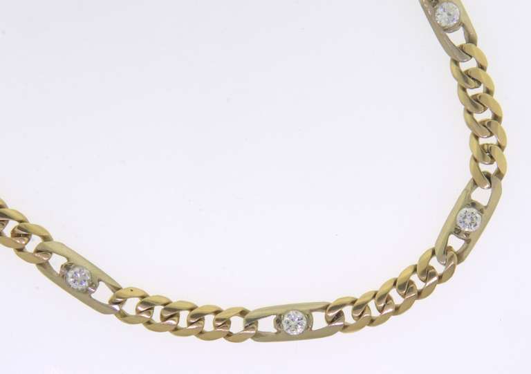 Unbelievable Cartier Style 18kt Necklace and Bracelet Set
