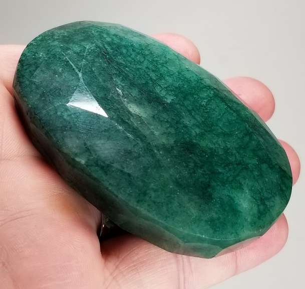 Massive 890ct rich green Brazilian Emerald