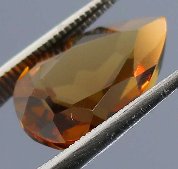 Amazing 4.53ct pear cut Citrine