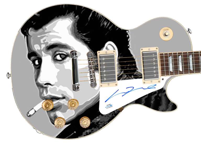 John Travolta Autographed Signed Grease Photo Poster Guitar ACOA