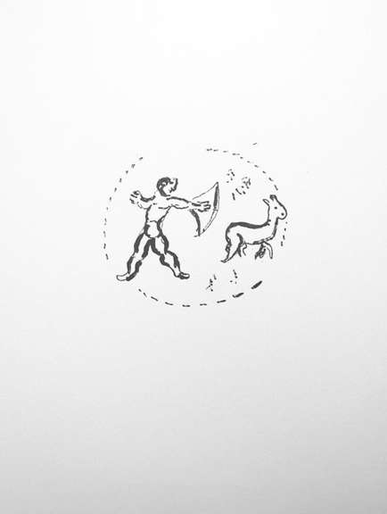 Marc Chagall Milieu De Ces Feuilles et En Roule