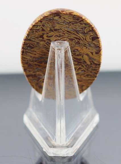 Intricate 54.67ct calligraphers stone Jasper