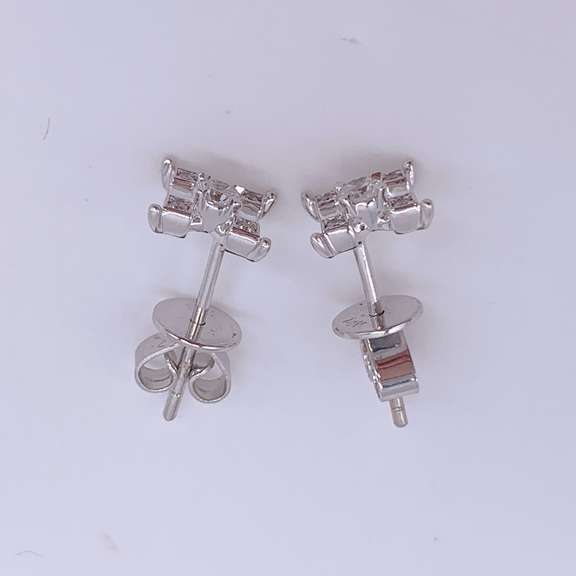 14kt Gold & Diamond Earrings