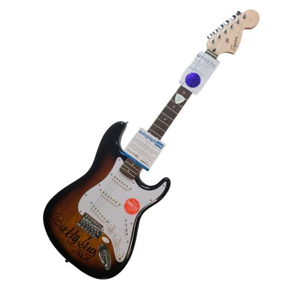 Buddy Guy Autographed Signed Fender Stratocaster Guitar ACOA