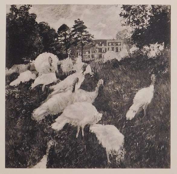 CLAUDE MONET LES DINDONS (THE TURKEYS) 1921