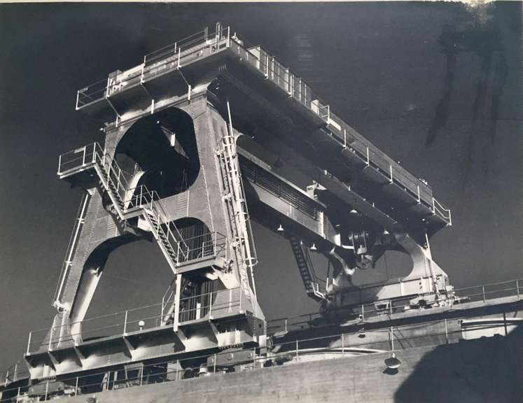 UNKNOWN ARTIST CARGO SHIP VINTAGE PHOTOGRAPH