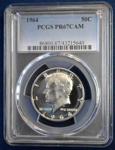 1964 PCGS PR67CAM 50C