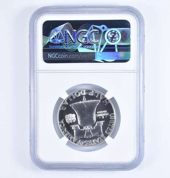 PF69 1956 Franklin Half Dollar - Type 2 - Graded NGC