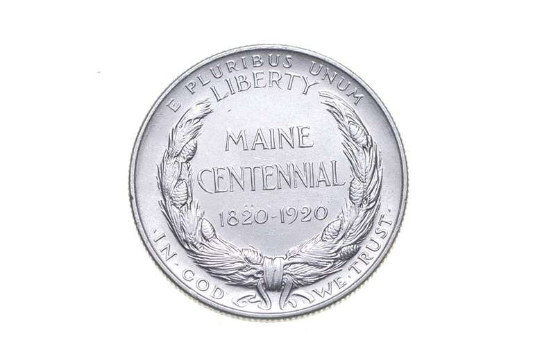 1920 Maine Centennial Commemorative Half Dollar