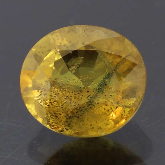 Very rich 1.98ct canary yellow Sapphire