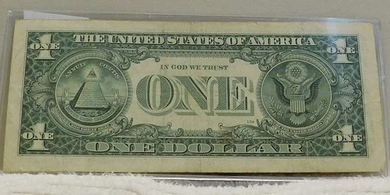 2009 Star Note, Fed Res Note $1  GEM Unc