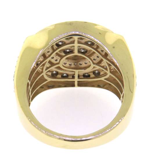 Fashionable 10kt Men's Diamond Ring