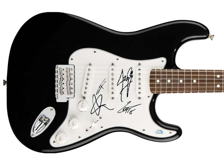 Misfits Autographed Signed Guitar