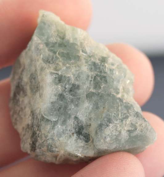 Collectors 68.78ct untreated uncut Aquamarine