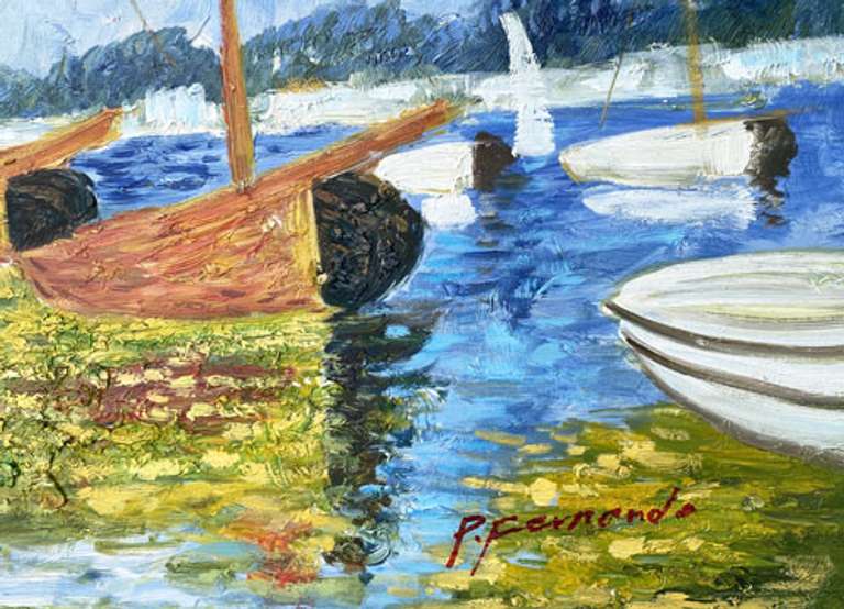 BEAUTIFUL  HAND PAINTED PAINTING ON CANVAS