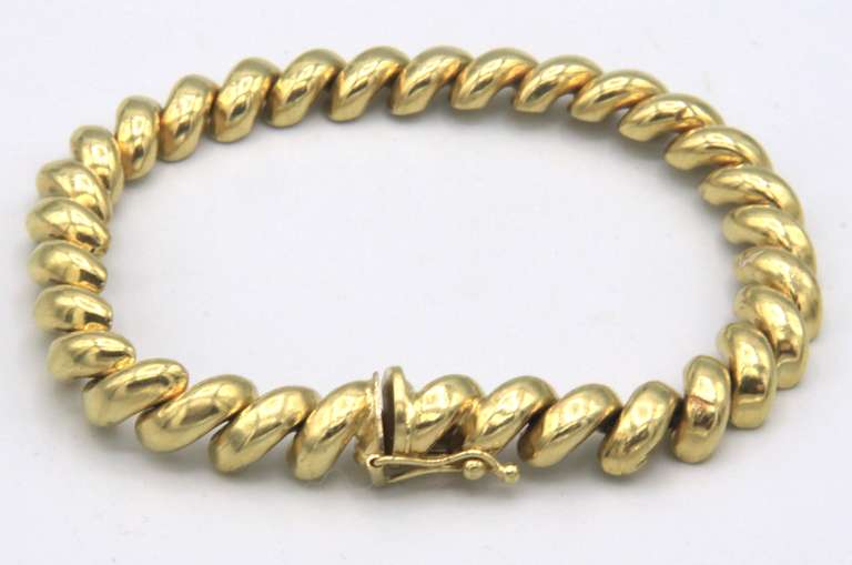LADIES 14 KT SAN MARCO BRACELET