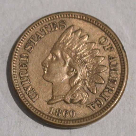 1860 Sharp CN Indian Head Cent