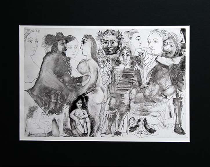 Pablo Picasso, Plate 97 from '347' series
