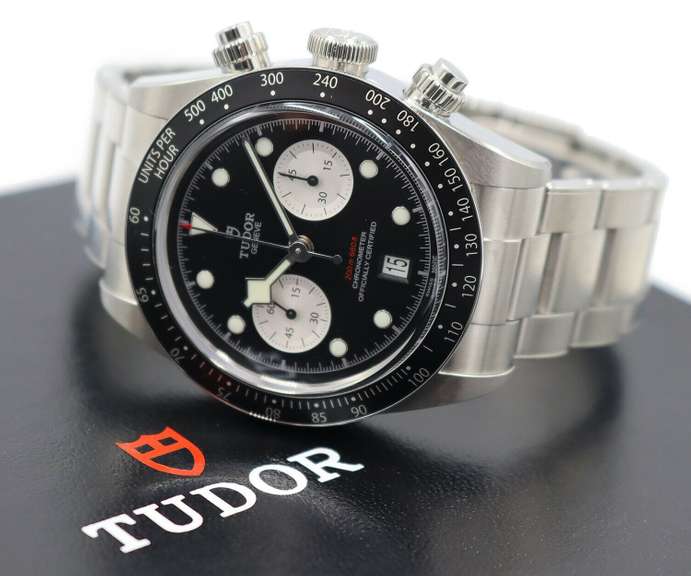 Tudor Black Bay Chronograph Panda Dial Men's Watch