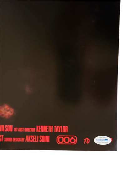 The Weeknd Autographed Signed 20x34 After Hours Blinding Light Poster