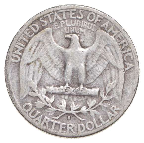 1938-S Washington Quarter