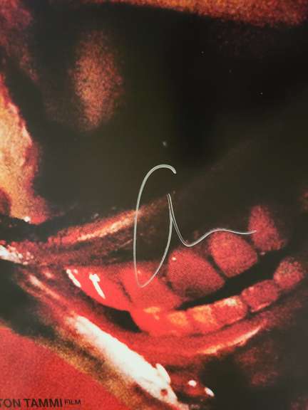 The Weeknd Autographed Signed 20x34 After Hours Blinding Light Poster