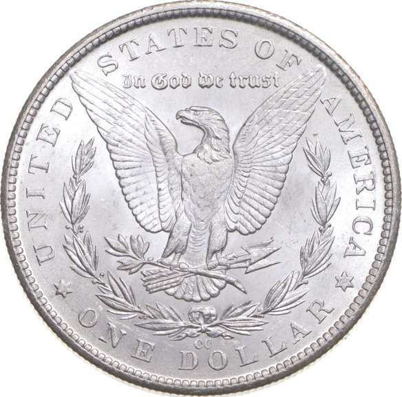 1884-CC Morgan Silver Dollar
