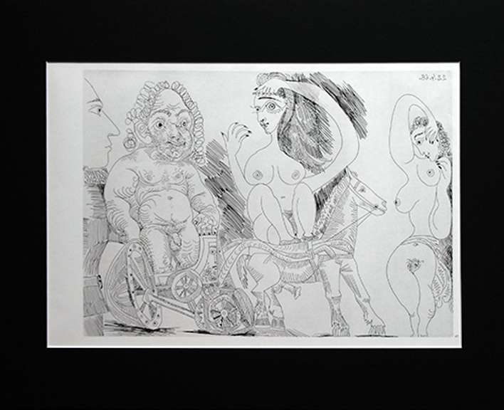 Pablo Picasso, Plate 47 from '347' series
