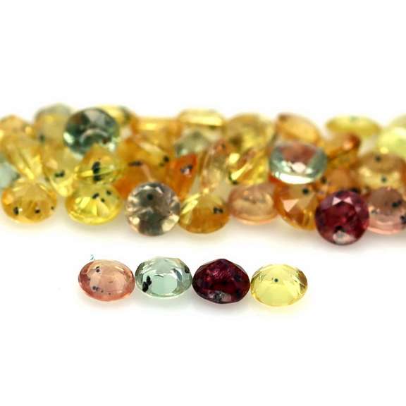 Heavy 7.12ct pure Songean Sapphire set