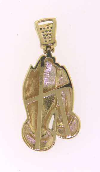 Elegant 10kt Religious Pendant