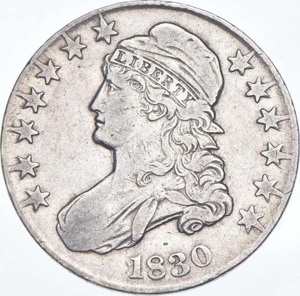 1830 Capped Bust Half Dollar - Small 0