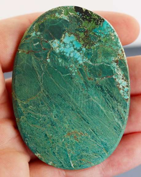 Massive 247ct Turquoise cabochon