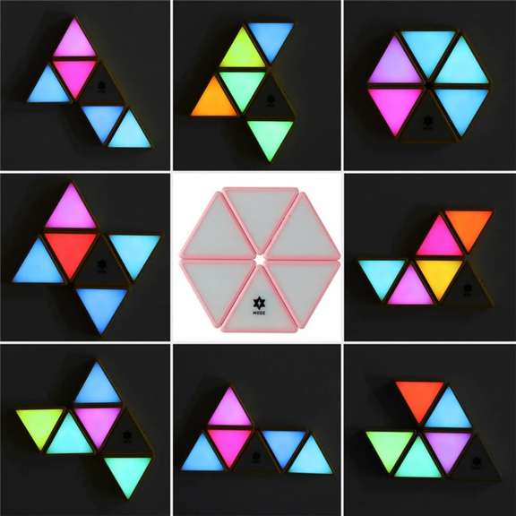 USB DIY Smart Puzzle Night Light