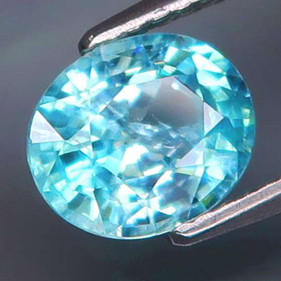Tremendous 2.07ct baby blue Zircon