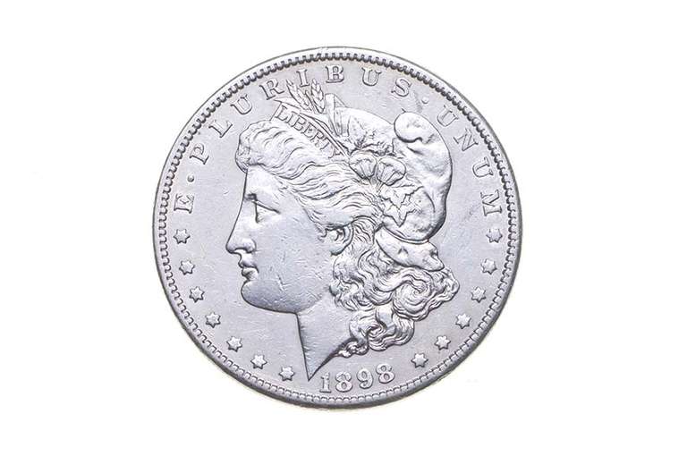 1898-S Morgan Silver Dollar