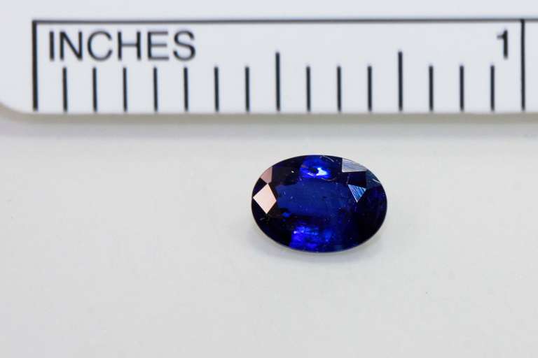 Brilliant Natural Sapphire - 0.88 cts.