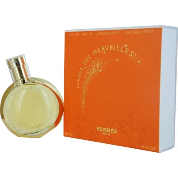 L'AMBRE DES MERVEILLES by Hermes EAU DE PARFUM SPRAY 1.6 OZ