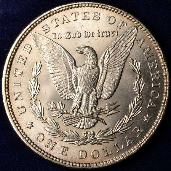 1896 Morgan Silver Dollar, BU.
