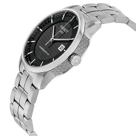 Tissot Luxury Automatic Black Dial. New In Box.