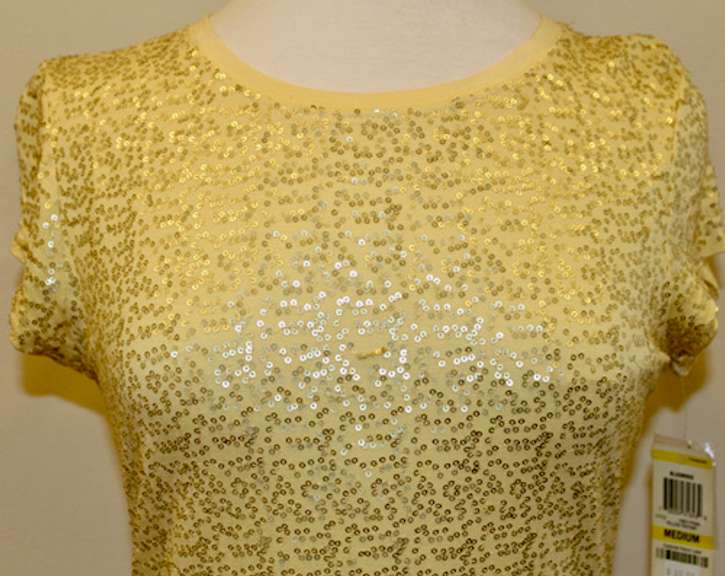 INC. Fancy Shirt With Sequences