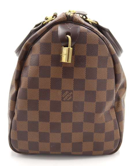 Louis Vuitton Ebene Damier Speedy Bag