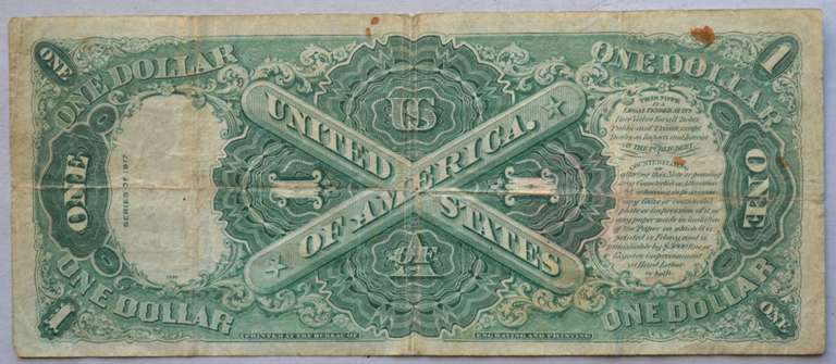 $ 1 Series Of 1917 US Note