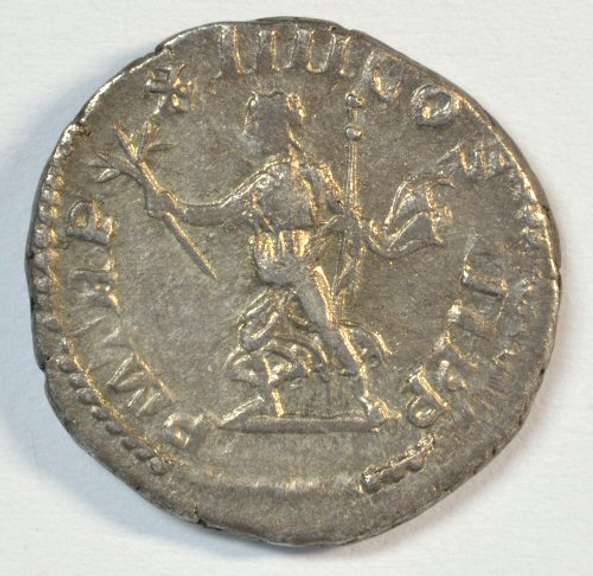 Original Mint State Caracalla Roman Silver Denarius 198-217 AD