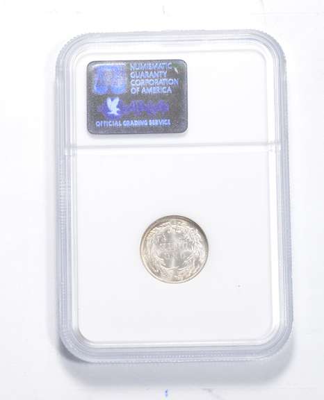 MS66 1888 Seated Liberty Dime - Graded NGC