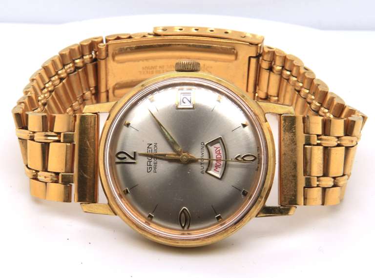 Gruen Precision Auto Winding Day Date Watch