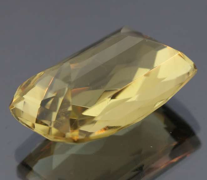 Large 46.68ct 27x21mm checker top Citrine