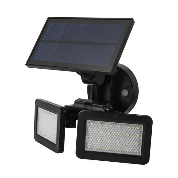 48 LED 450lm Solar Wall Light PIR Motion Sensor