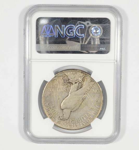 XF40 1921 Peace Silver Dollar - High Relief - 100th Anniversary - NGC