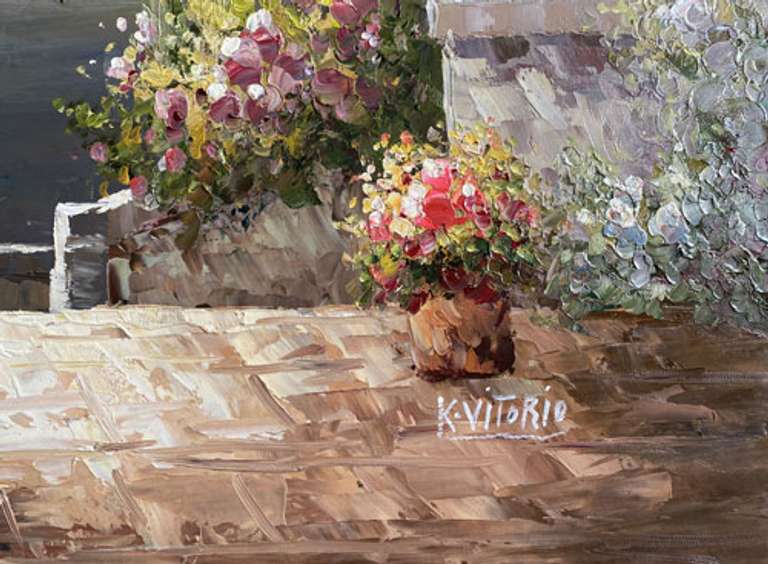 ONE OF A KIND BEAUTIFUL PAINTING ON CANVAS